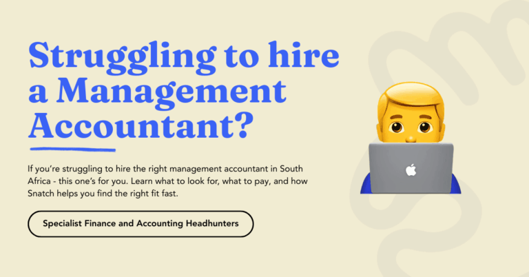 Management accountant reviewing financial performance reports in a South African office