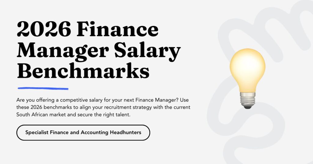 Finance manager salary benchmarks South Africa 2026