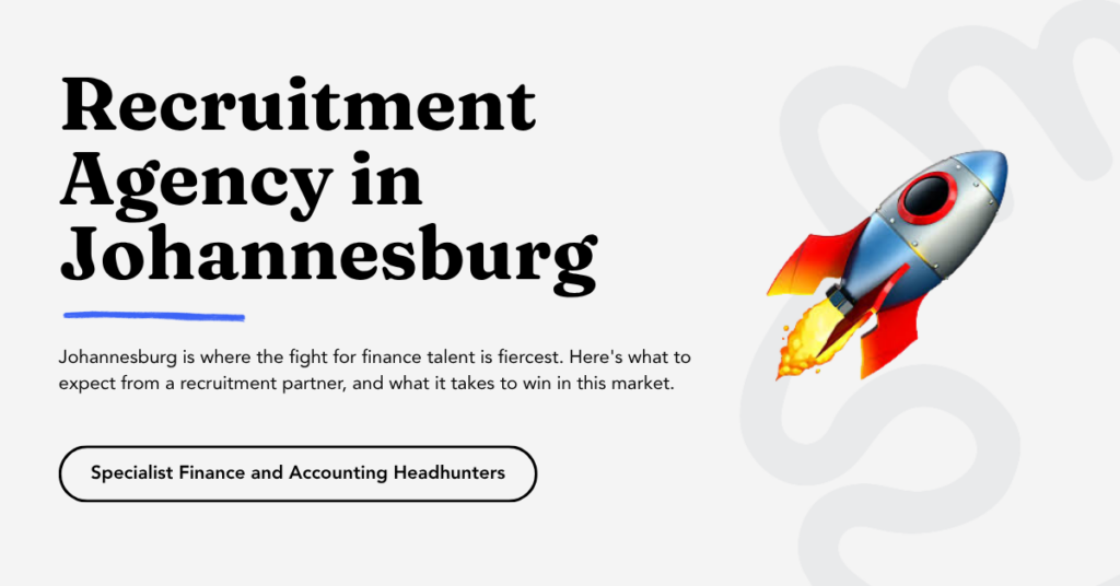 Finance leader interviewed by a recruitment agency Johannesburg employers rely on